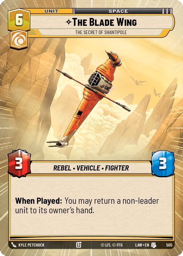 The Blade Wing - The Secret of Shantipole - Uncommon (505)
