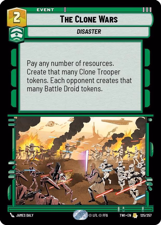 The Clone Wars - Rare (125/257)