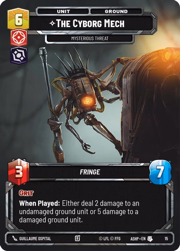 The Cyborg Mech - Mysterious Threat - Uncommon (15)