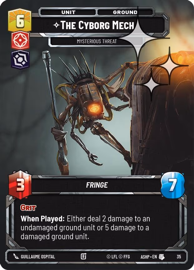 The Cyborg Mech - Mysterious Threat - Uncommon (35)