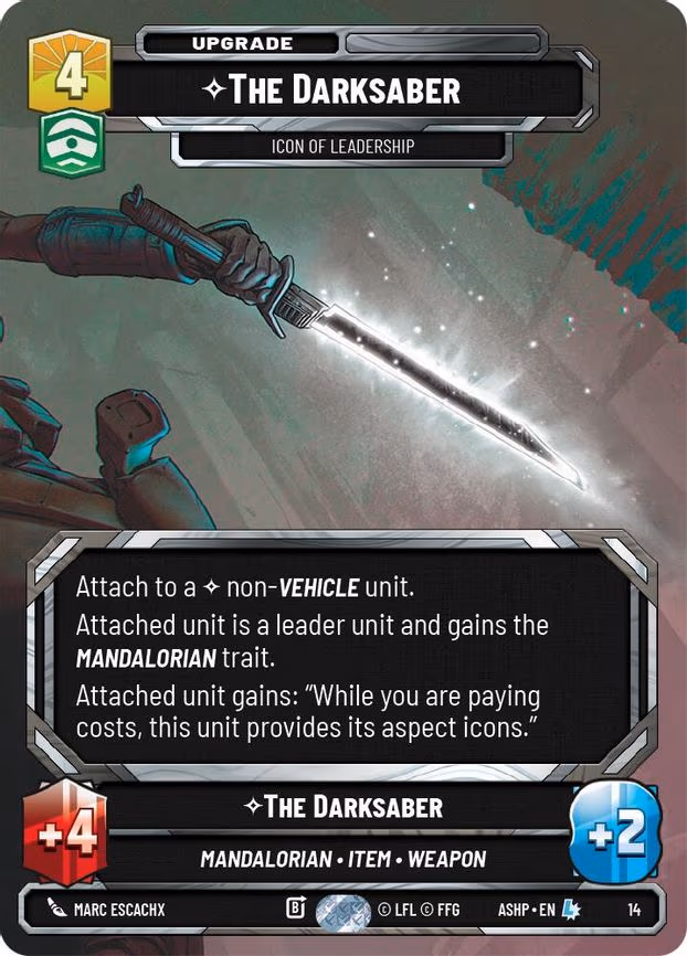 The Darksaber - Icon of Leadership