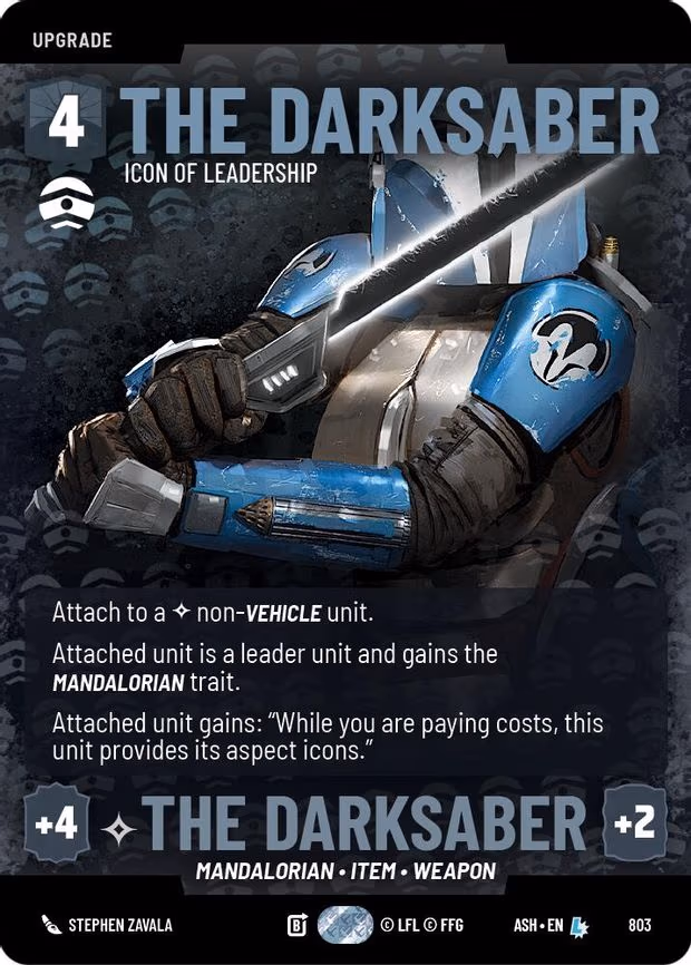 The Darksaber - Icon of Leadership (Prestige) - Legendary (803)