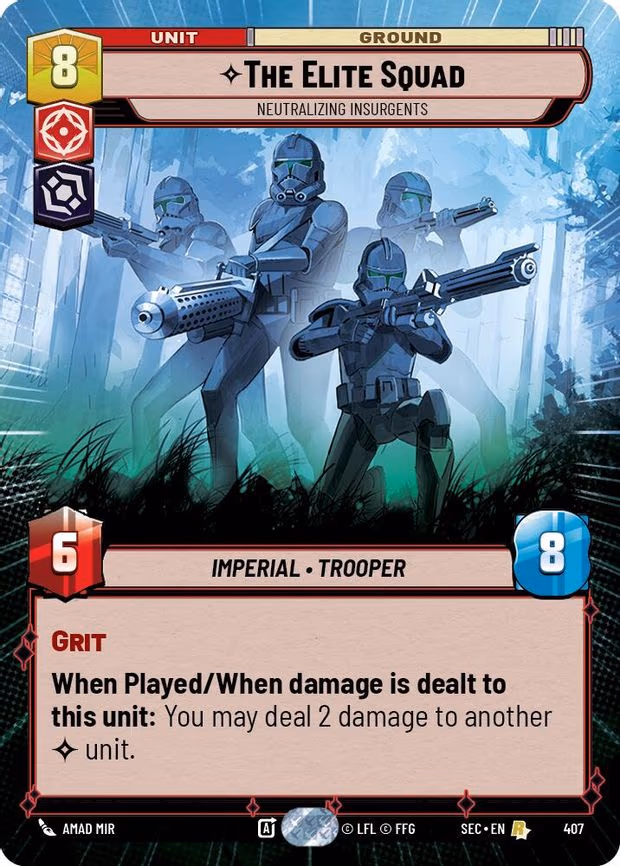 The Elite Squad - Neutralizing Insurgents - Rare (407)