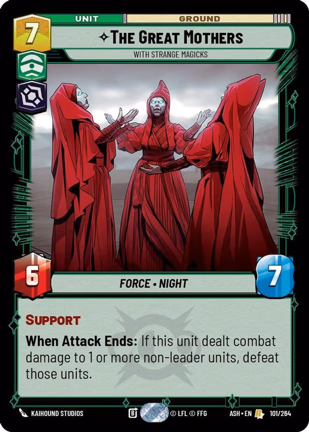 The Great Mothers - With Strange Magicks - Rare (101/264)