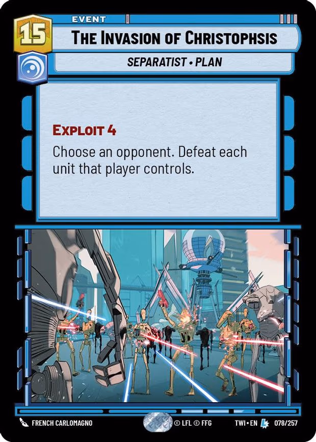 The Invasion of Christophsis - Legendary (078/257)