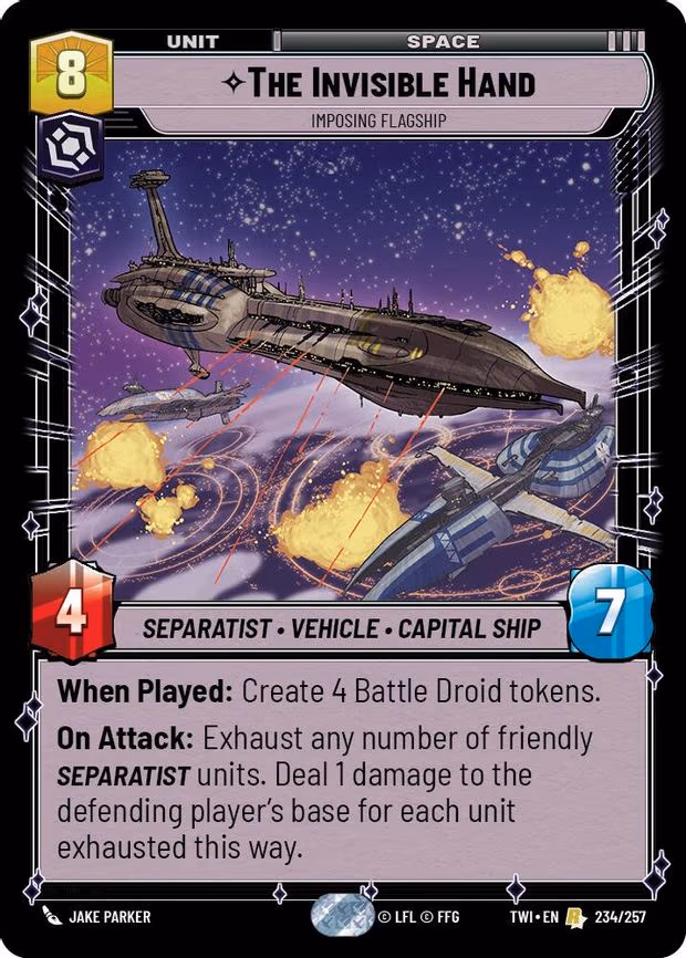 The Invisible Hand - Imposing Flagship