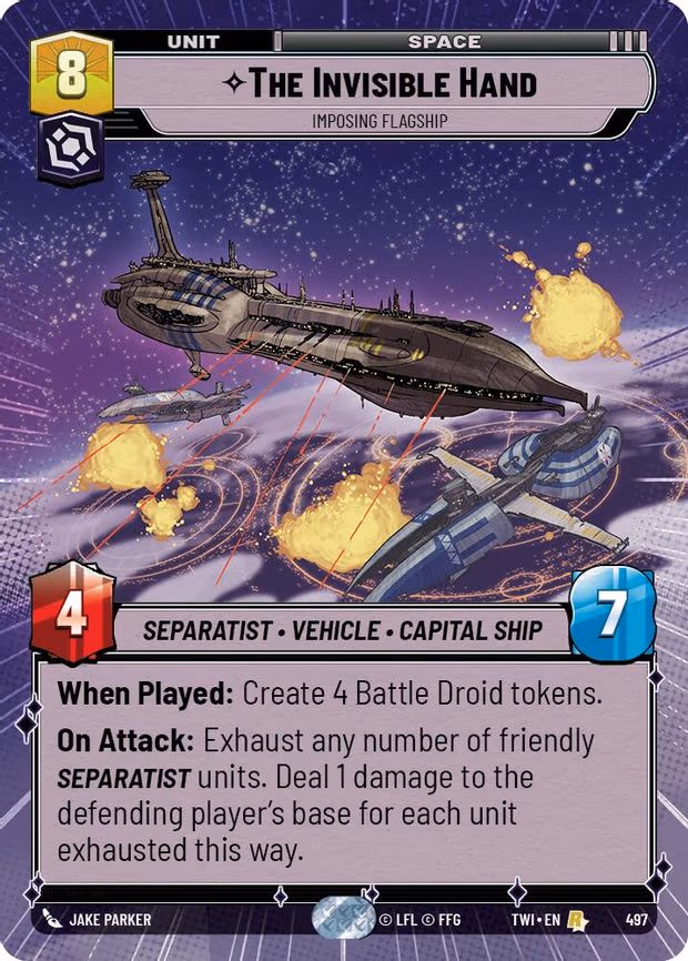 The Invisible Hand - Imposing Flagship