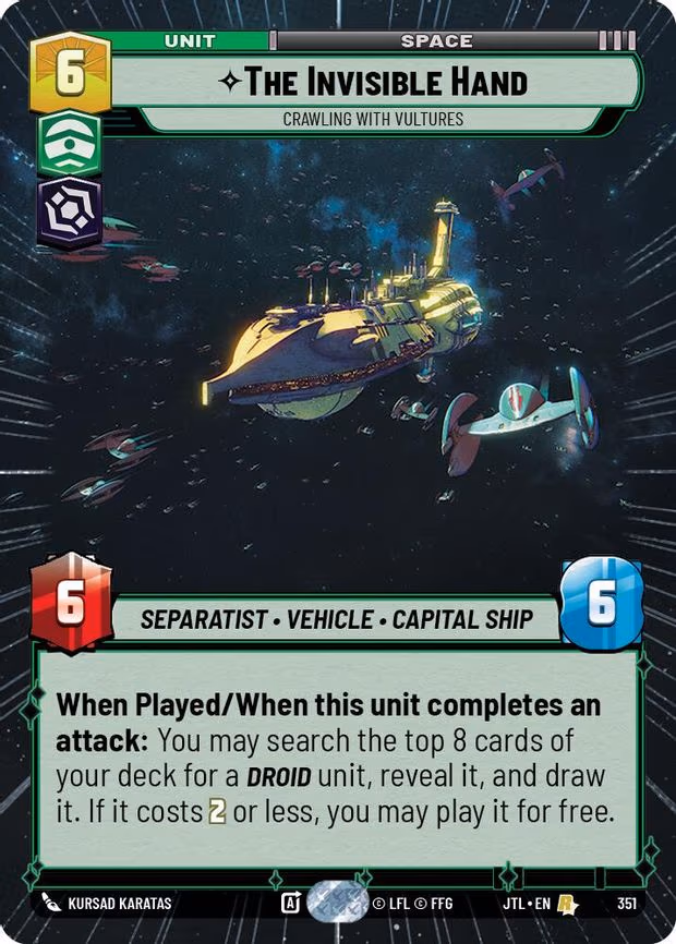 The Invisible Hand - Crawling With Vultures - Rare (351)