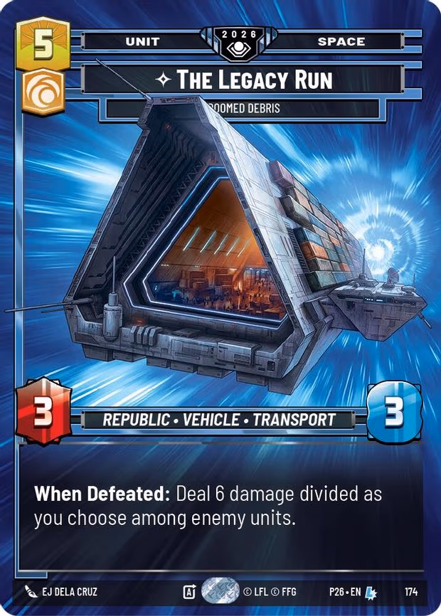 The Legacy Run - Doomed Debris - Legendary (174)