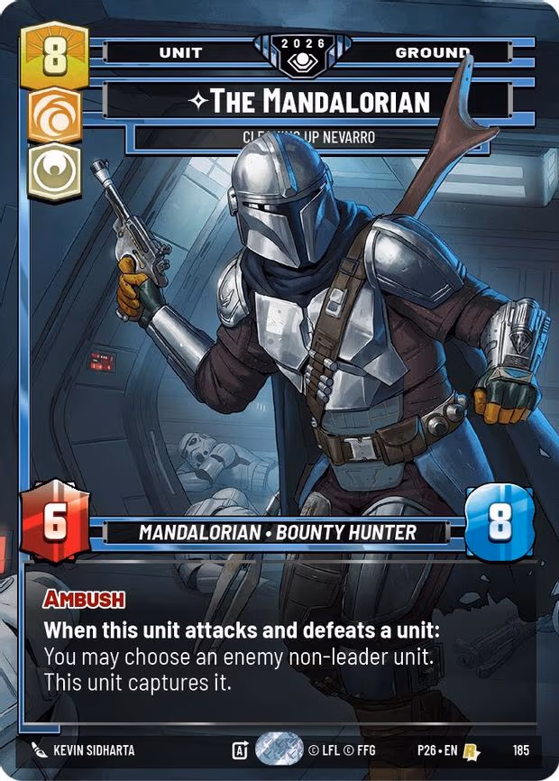 The Mandalorian - Cleaning Up Nevarro - Rare (185)
