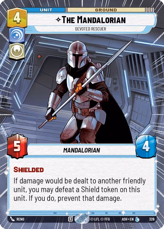 The Mandalorian - Devoted Rescuer - Legendary (326)