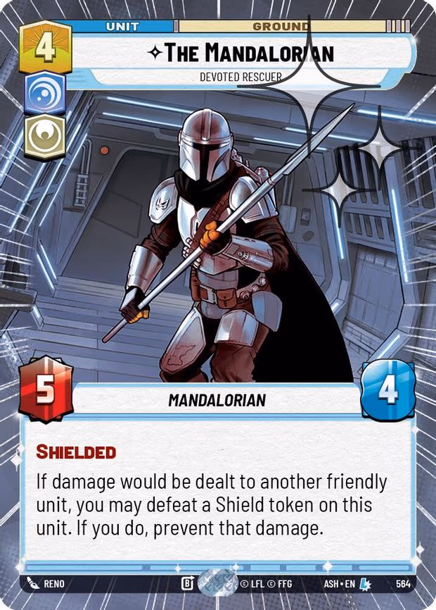 The Mandalorian - Devoted Rescuer - Legendary (564)