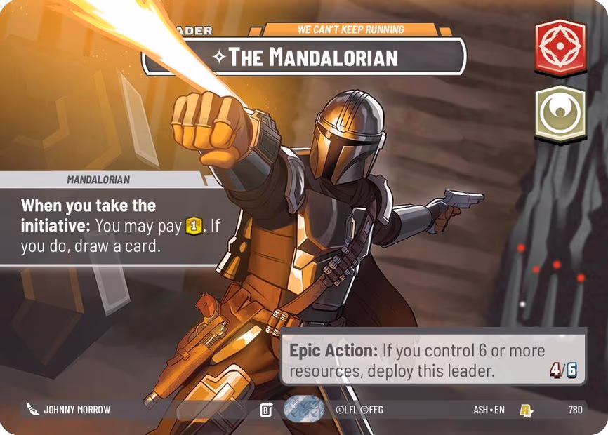 The Mandalorian - We Can't Keep Running - Rare (780)