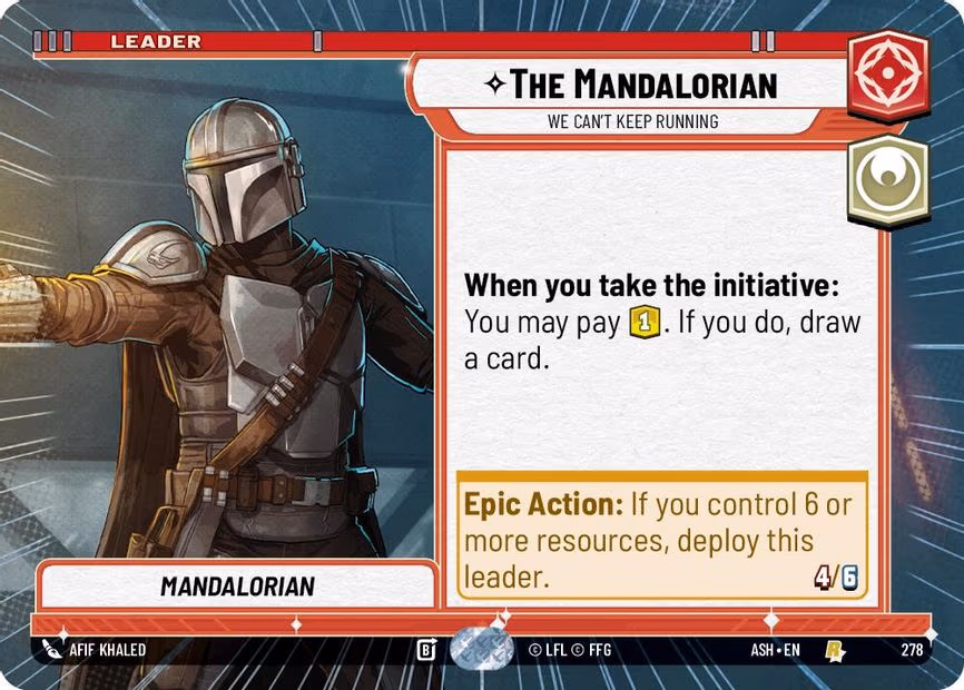 The Mandalorian - We Can't Keep Running - Rare (278)