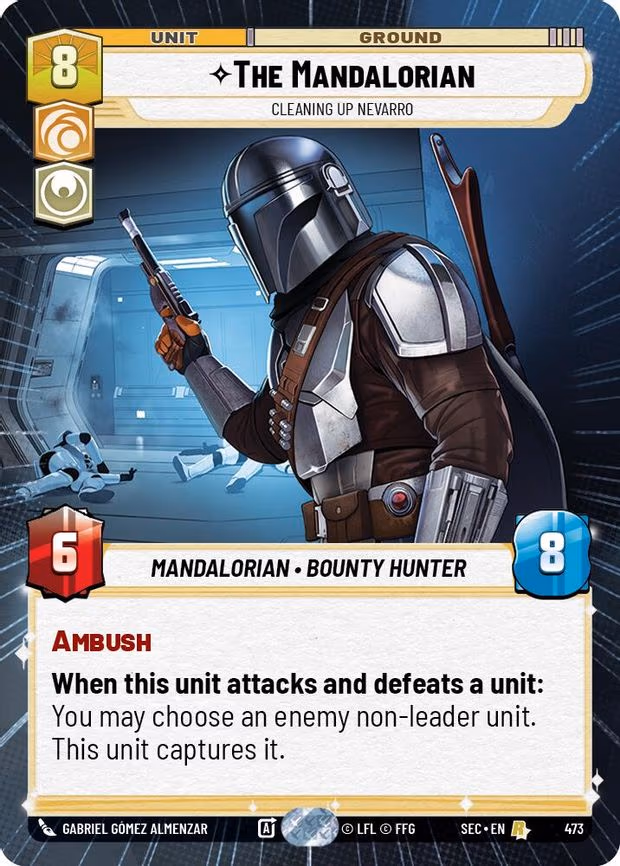 The Mandalorian - Cleaning up Nevarro - Rare (473)