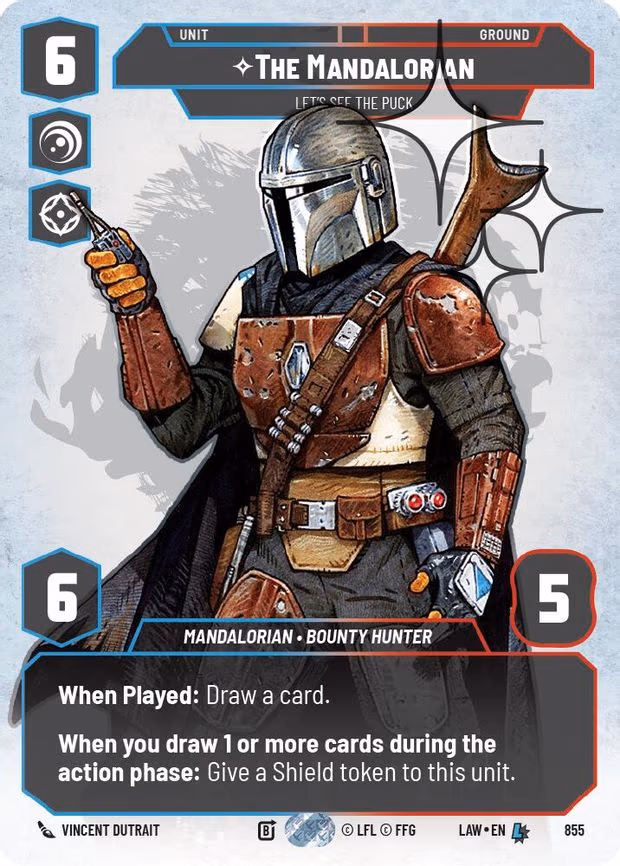 The Mandalorian - Let's See The Puck - Legendary (855)