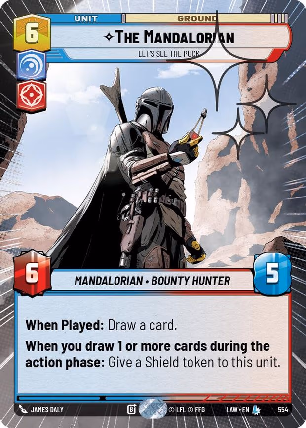 The Mandalorian - Let's See The Puck - Legendary (554)