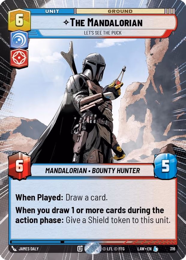 The Mandalorian - Let's See The Puck - Legendary (316)