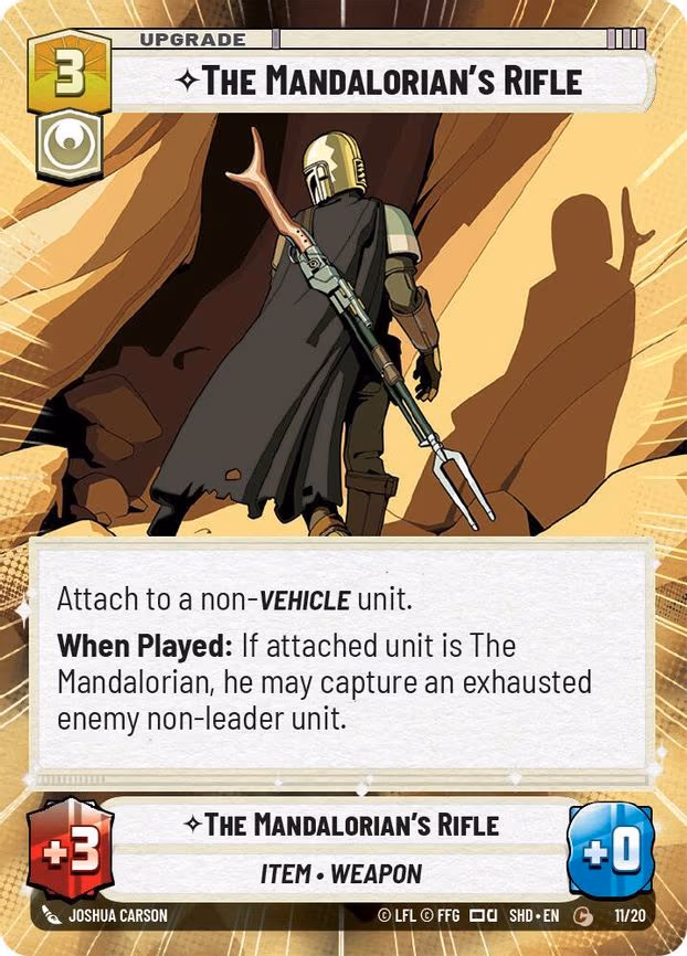 The Mandalorian's Rifle