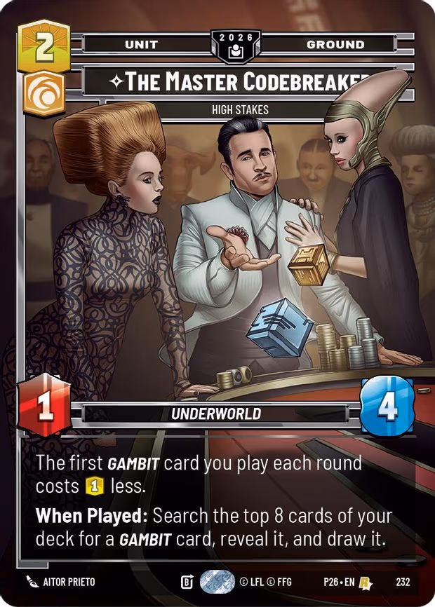 The Master Codebreaker - High Stakes - Rare (232)