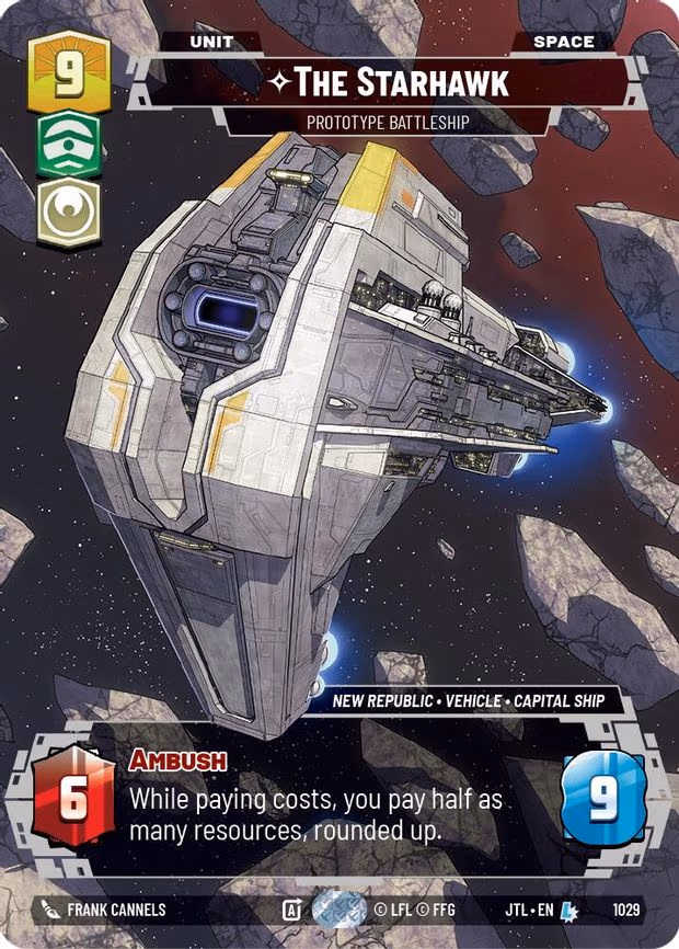 The Starhawk - Prototype Battleship (Prestige) - Legendary (1029)