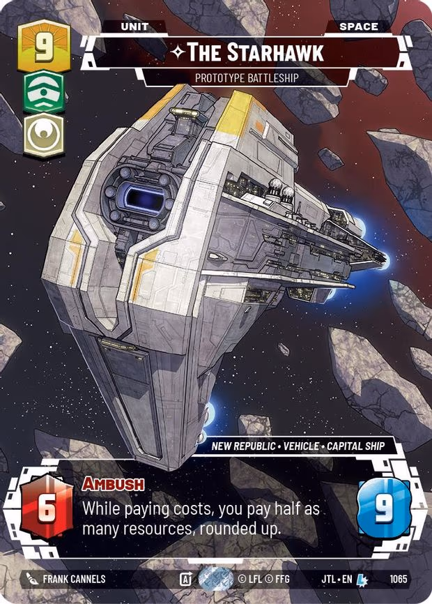 The Starhawk - Prototype Battleship - Legendary (1065)