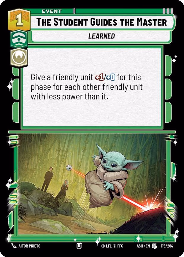 The Student Guides the Master - Uncommon (115/264)