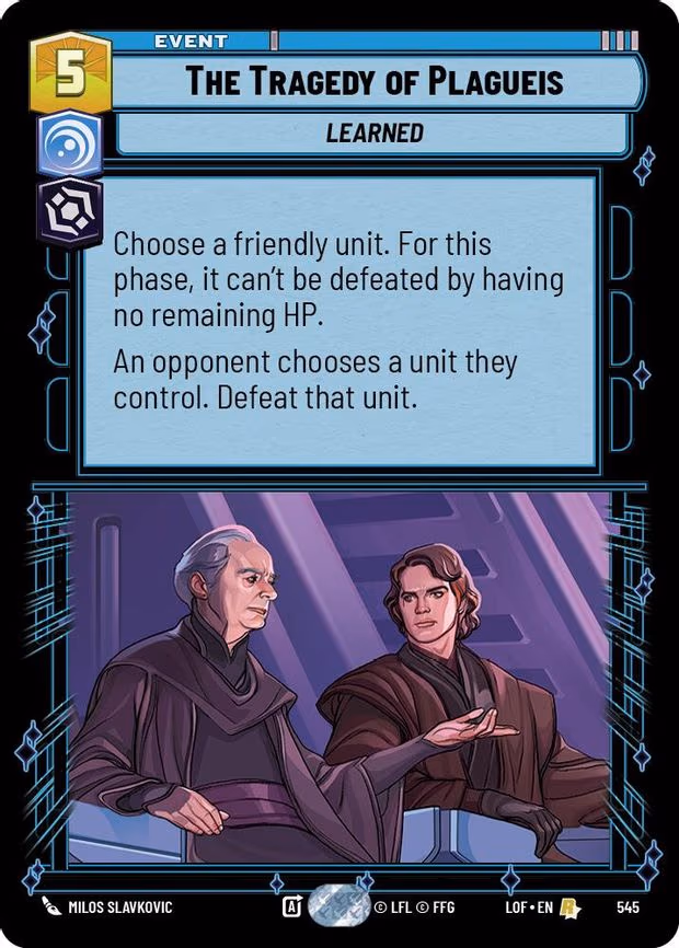 The Tragedy of Plagueis - Rare (545)