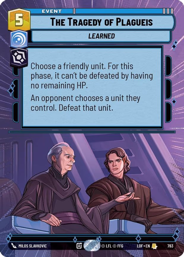 The Tragedy of Plagueis - Rare (783)