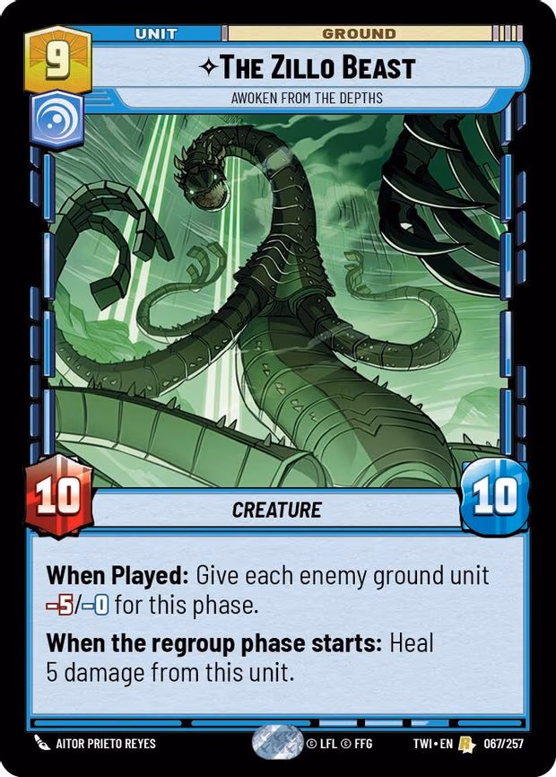 The Zillo Beast - Awoken From The Depths - Rare (067/257)
