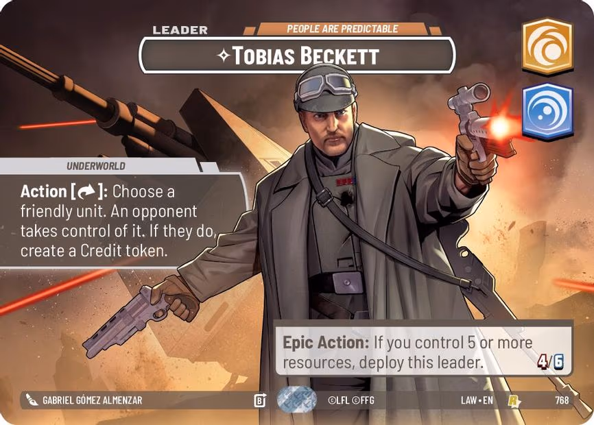 Tobias Beckett - People are Predictable