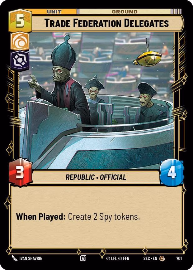 Trade Federation Delegates - Common (701)