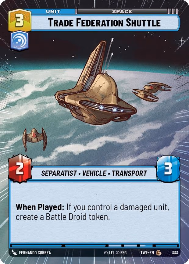 Trade Federation Shuttle - Common (333)