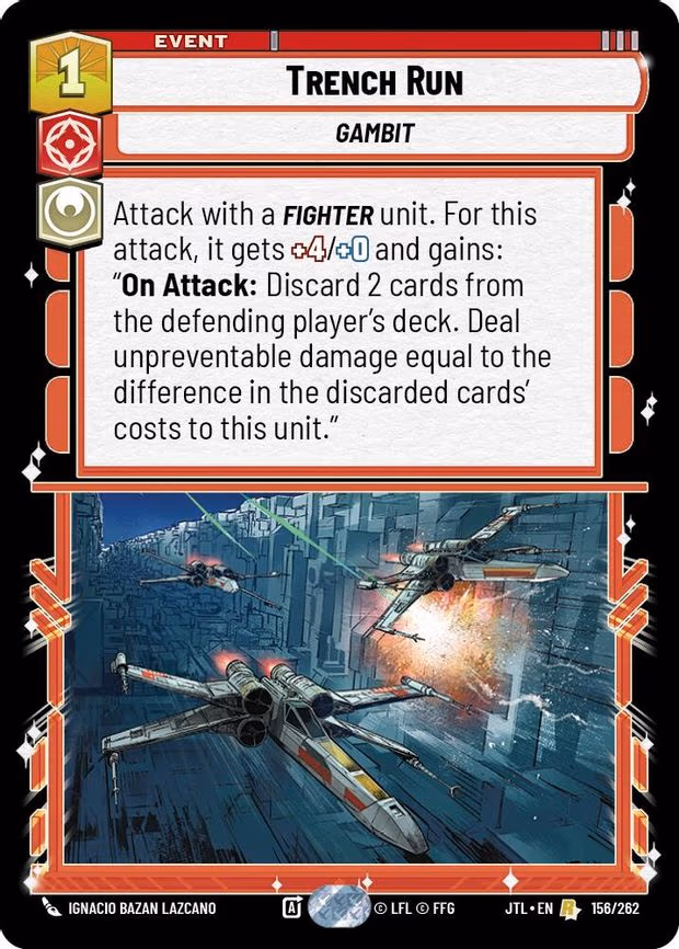 Trench Run - Rare (156/262)