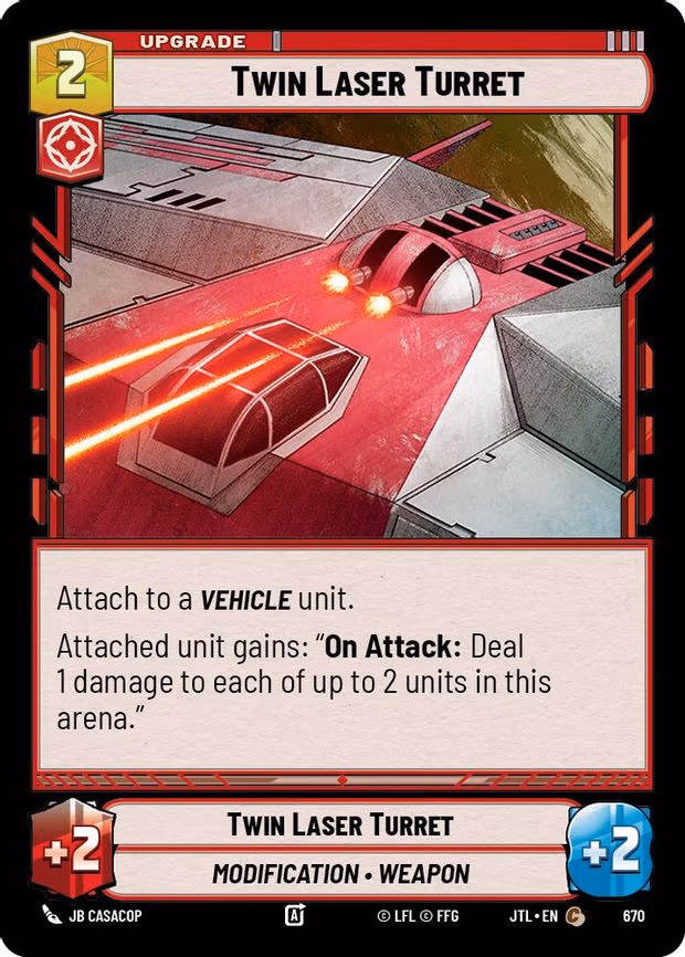 Twin Laser Turret - Common (670)