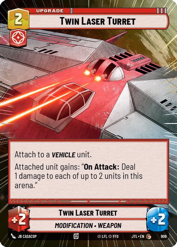 Twin Laser Turret - Common (906)