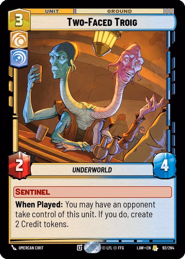Two-Faced Troig - Rare (92/264)