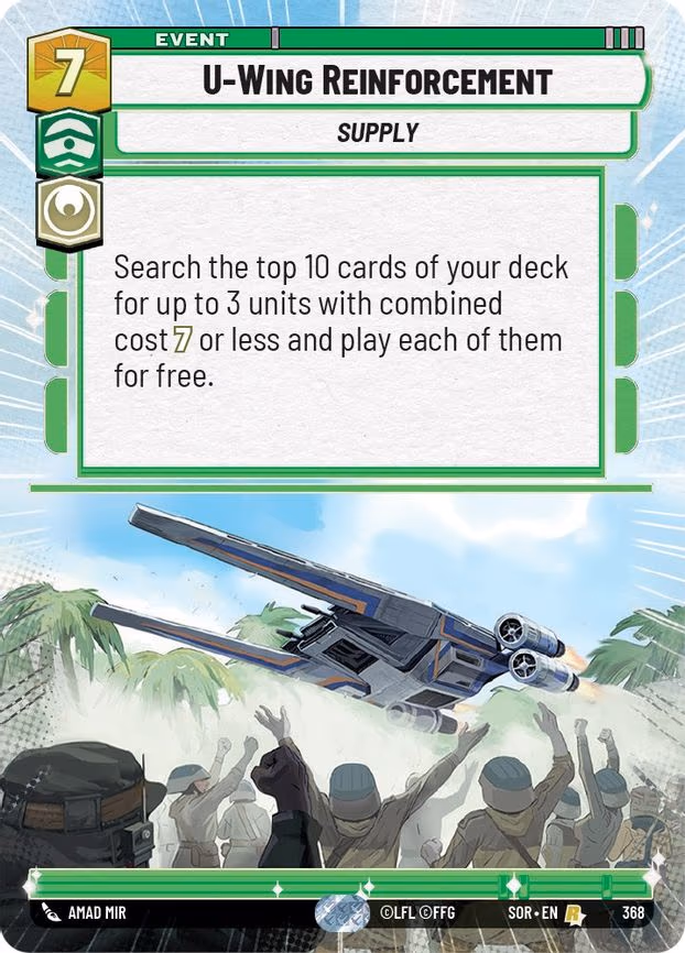 U-Wing Reinforcement - Rare (368)