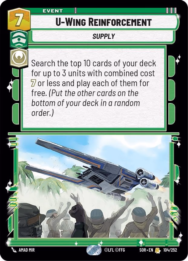 U-Wing Reinforcement - Rare (104/252)