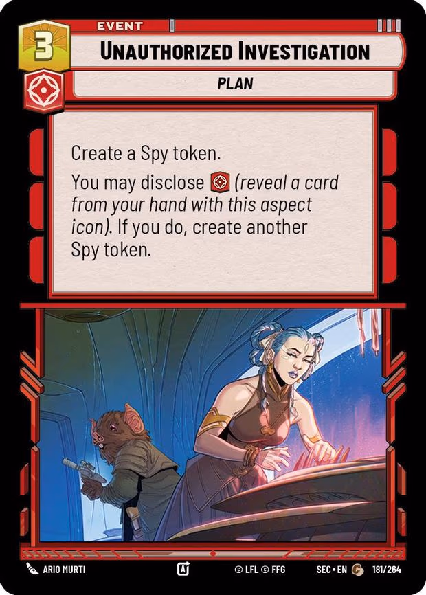 Unauthorized Investigation - Common (181/264)