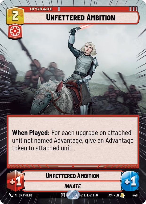Unfettered Ambition - Rare (446)
