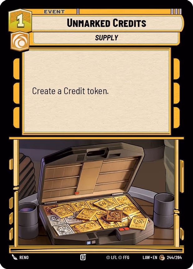 Unmarked Credits - Common (244/264)
