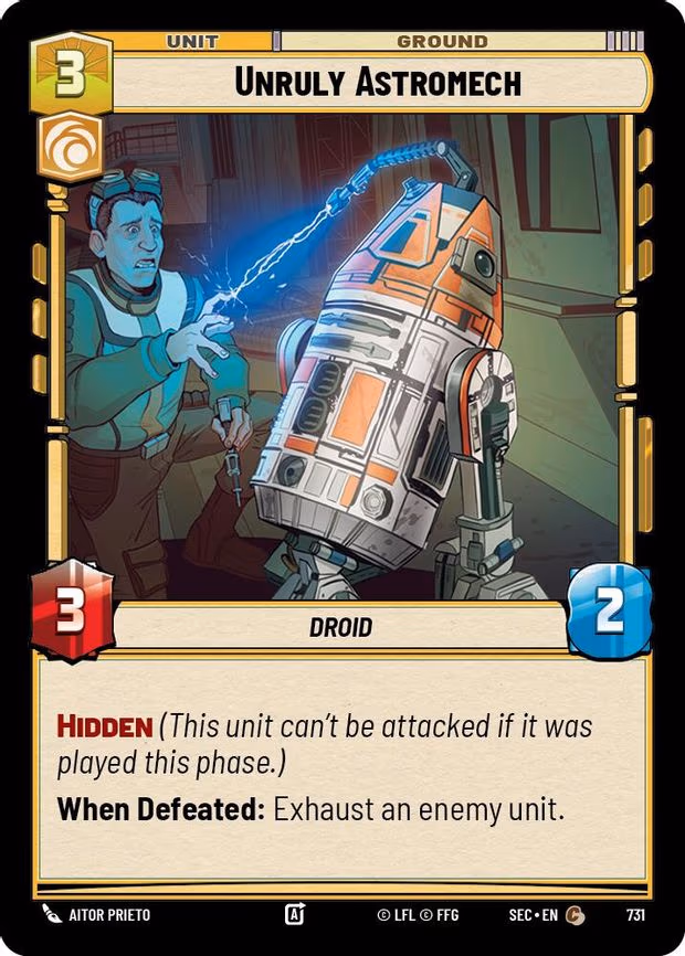 Unruly Astromech - Common (731)