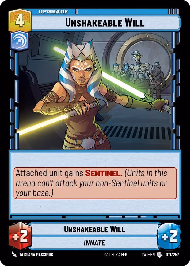 Unshakeable Will - Uncommon (071/257)