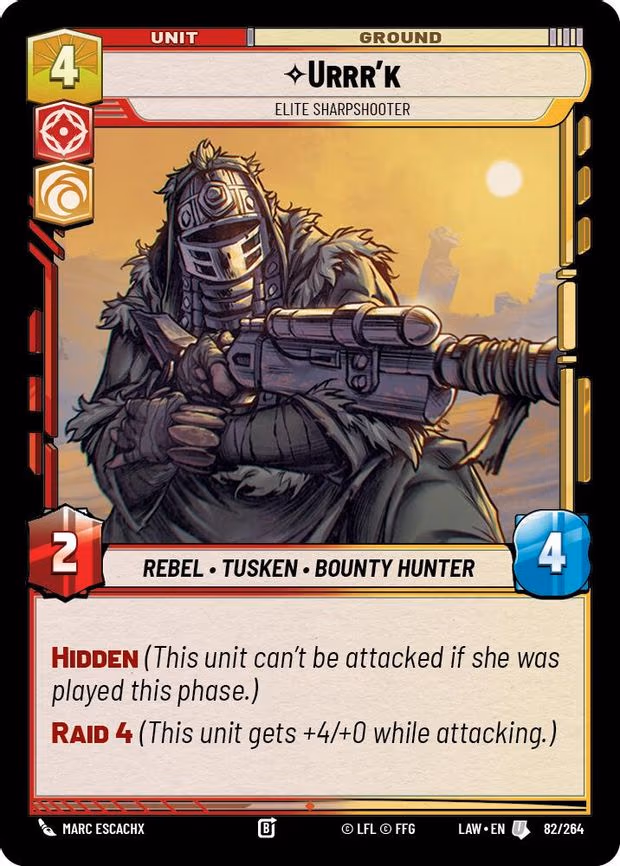 Urrr'k - Elite Sharpshooter - Uncommon (82/264)