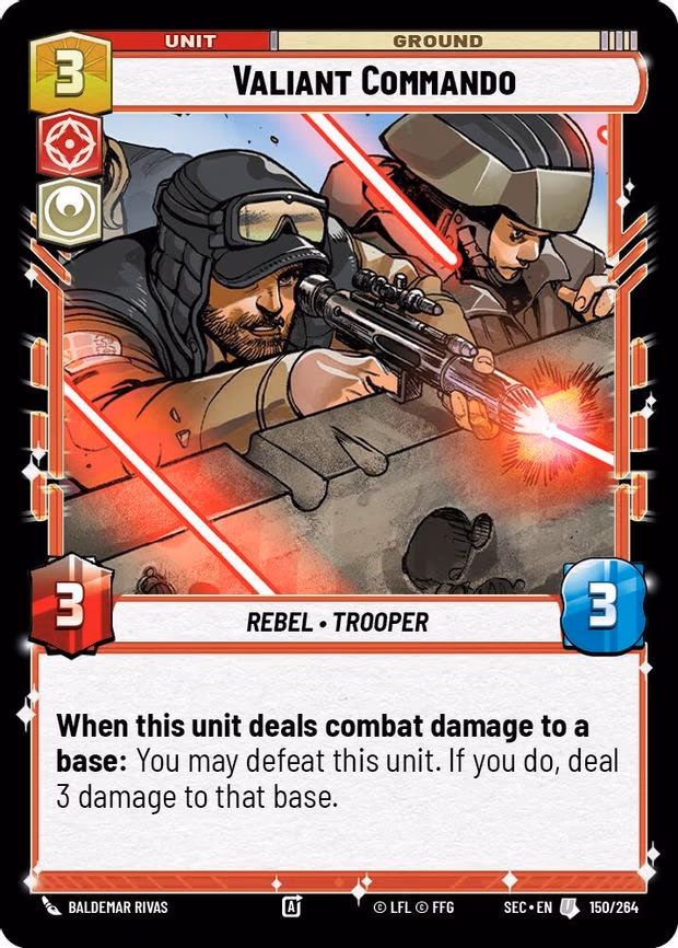 Valiant Commando - Uncommon (150/264)