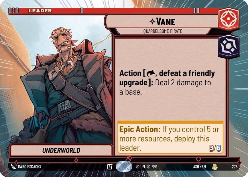 Vane - Quarrelsome Pirate - Rare (276)