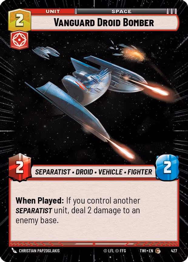 Vanguard Droid Bomber - Common (427)