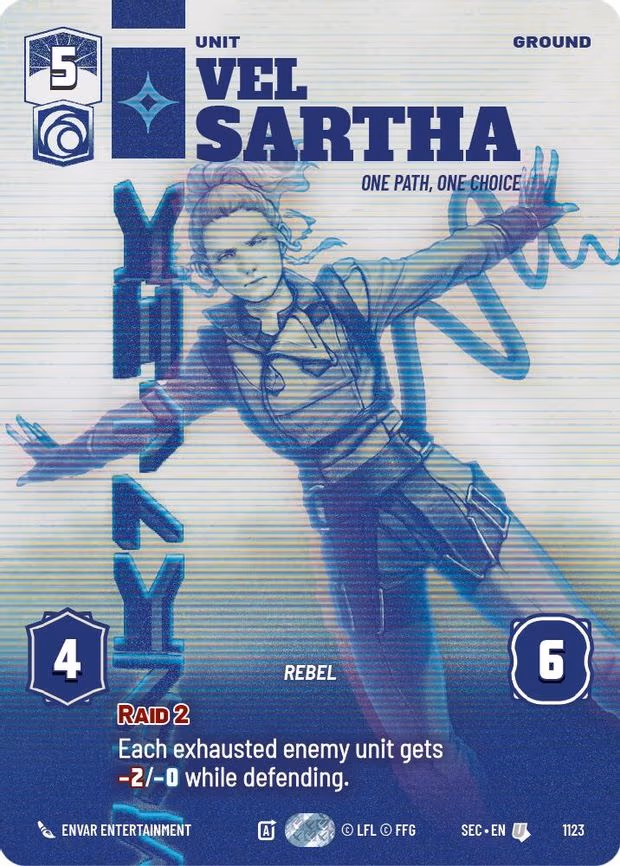 Vel Sartha - One Path, One Choice - Uncommon (1123)