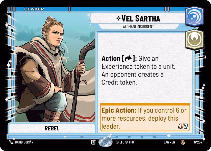 Vel Sartha - Aldhani Insurgent - Common (6/264)
